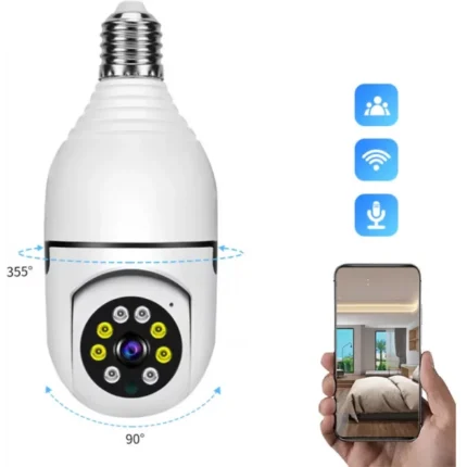 Bulb System 360 Degree Wifi Camera